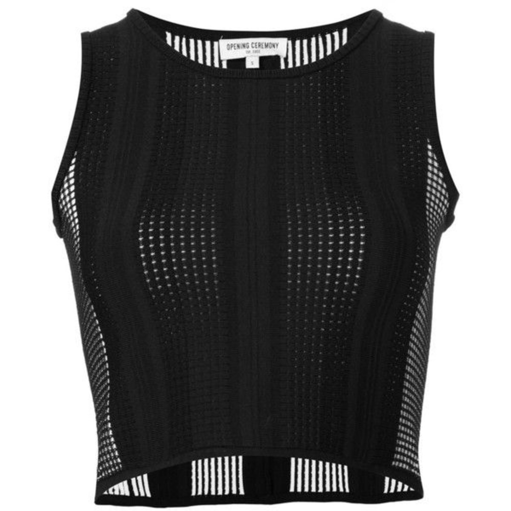 Opening Ceremony fitted crop tank